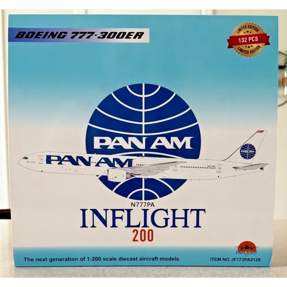 PAN AM/B777-300ER/N777PA/1:200/INFLIGHT/IF773PA0126/NEW/77040926